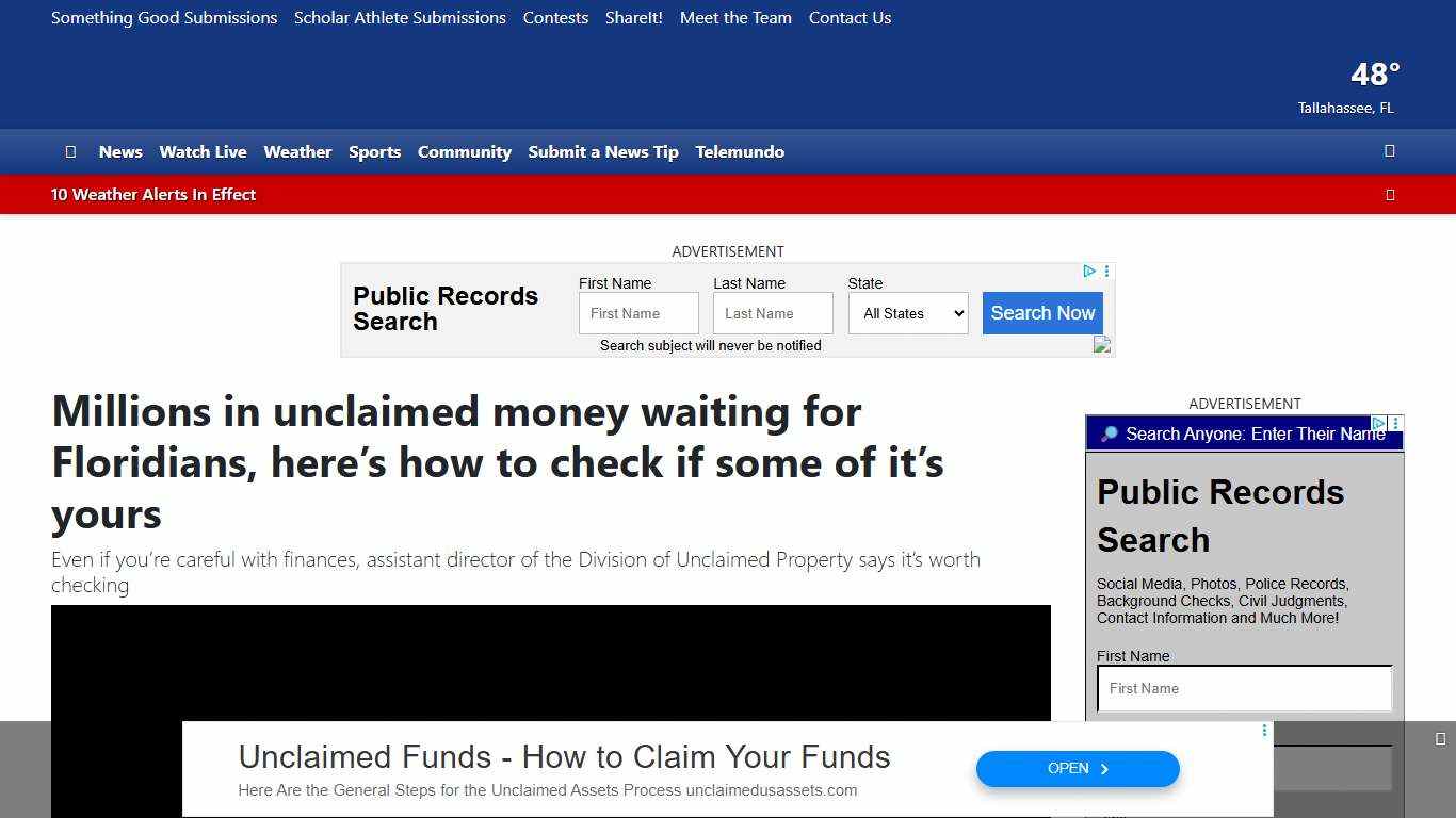 Millions in unclaimed money waiting for Floridians, here’s how to check if some of it’s yours